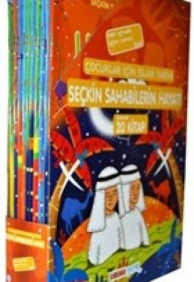 Seçkin Sahabilerin Hayatı Seti (20 Kitap Takım) - Çocuklar İçin İslam Tarihi