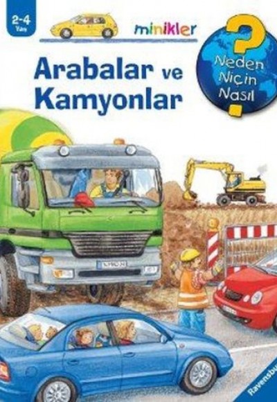 Ravensburger Minikler Arabalar ve Kamyonlar (Ciltli)