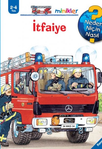 Ravensburger Minikler Serisi - İtfaiye (Ciltli)