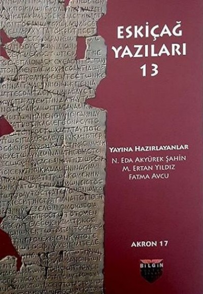 Eskiçağ Yazıları 13