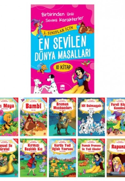 En Sevilen Dünya Masalları (10 Kitap)