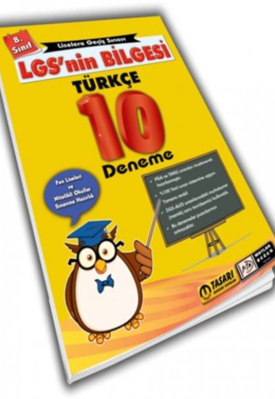 Mutlak Değer 8. Sınıf LGS'nin Bilgesi Türkçe 10 Deneme