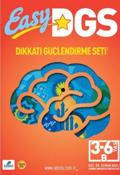 Easy Dikkati Güçlendirme Seti 3-6 Yaş B (1 Kitap)