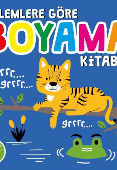 Eylemlere Göre Boyama Kitabı