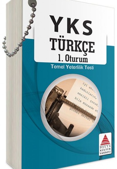 Delta Kültür YKS 1. Oturum Türkçe Kartları (TYT)