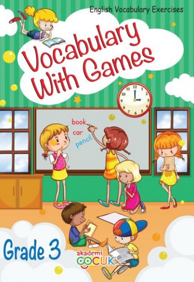Akademi Çocuk - Vocabulary With Games 3 Grade
