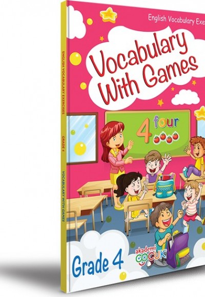 Akademi Çocuk - Vocabulary With Games 4 Grade