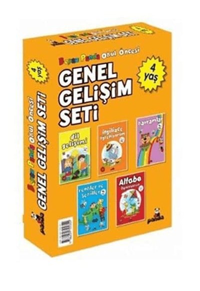 Okul Öncesi 4 Yaş Genel Gelişim Seti (5 Kitap) Okul Öncesi 4 Yaş Genel Gelişim Seti (5 Kitap)