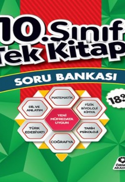 Örnek Akademi 10. Sınıf Tek Kitap Soru Bankası