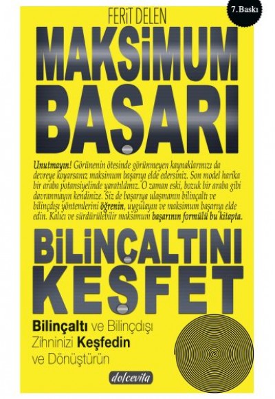 Maksimum Başarı Bilinçaltını Keşfet