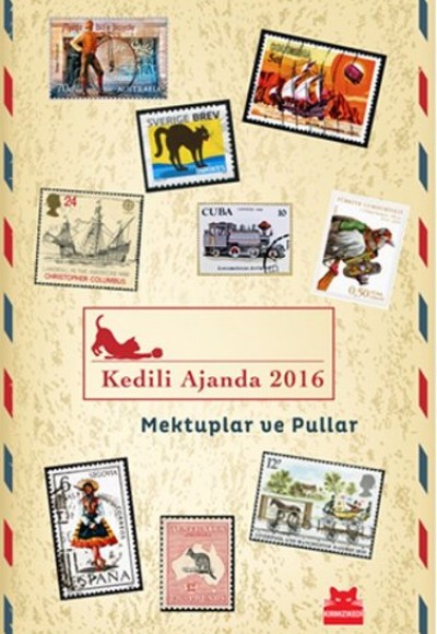 Kedili Ajanda 2016  Mektuplar ve Pullar