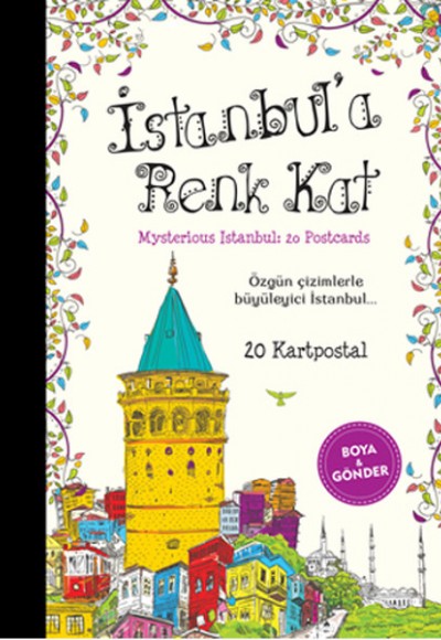 İstanbul’a Renk Kat (20 Kartpostal)