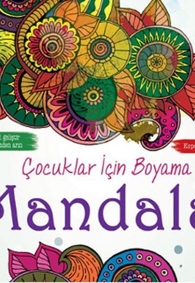 Çocuklar İçin Boyama - Mandala