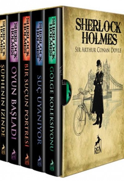 Sherlock Holmes - Bütün Hikayeler (5 Kitaplık Kutulu Set)