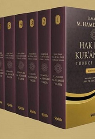 Hak Dini Kur'an Dili Türkçe Tefsiri-10 Kitap Takım