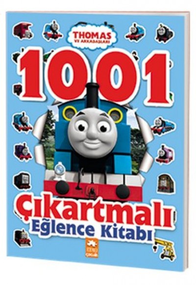 Thomas ve Arkadaşları - 1001 Çıkartmalı Eğlence Kitabı