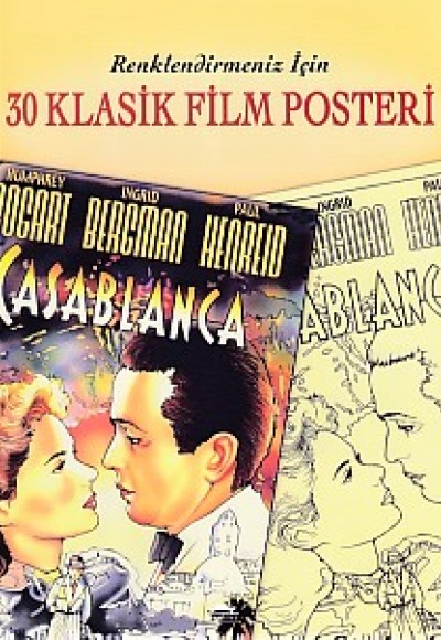 Renklendirmeniz İçin - 30 Klasik Film Posteri