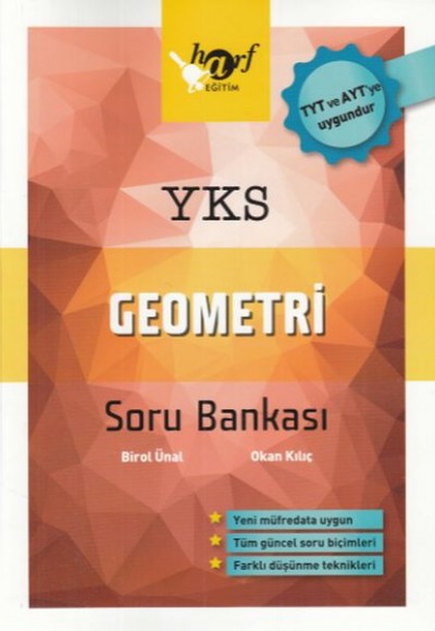Harf Eğitim YKS Geometri Soru Bankası (Yeni)