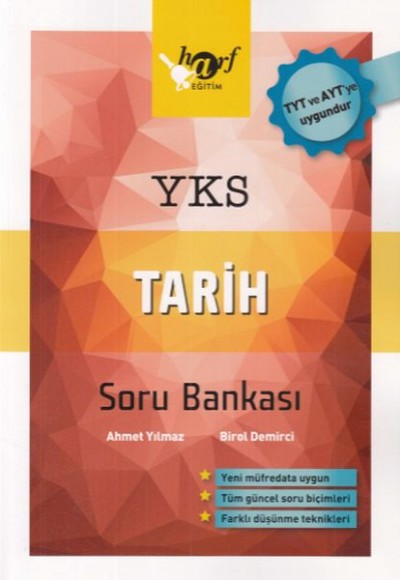 Harf Eğitim YKS Tarih Soru Bankası (Yeni)