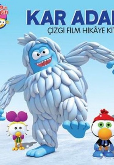 Limon ile Zeytin - Kar Adam Çizgi Film Hikaye Kitabı