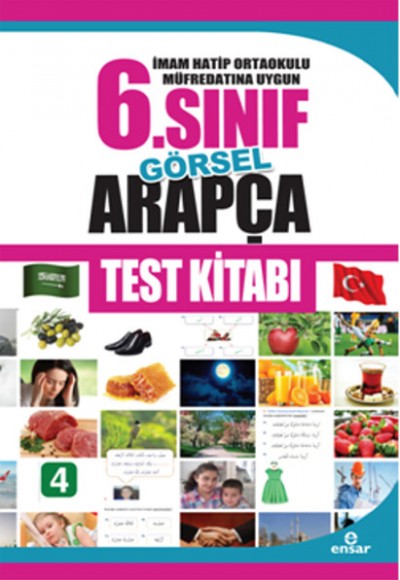 6. Sınıf Görsel Arapça Test Kitabı