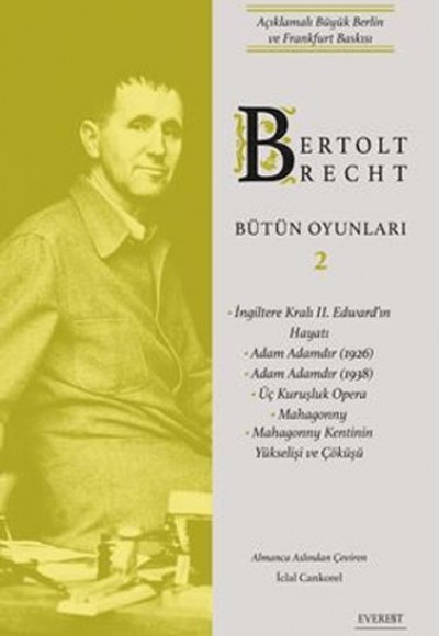 Bertolt Brecht Bütün Oyunları 2 (Ciltli)