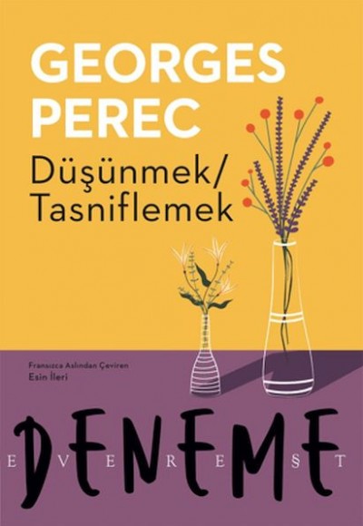 Düşünmek / Tasniflemek
