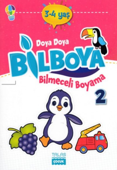 Doya Doya Bil Boya - Bilmeceli Boyama 2 - 3-4 Yaş