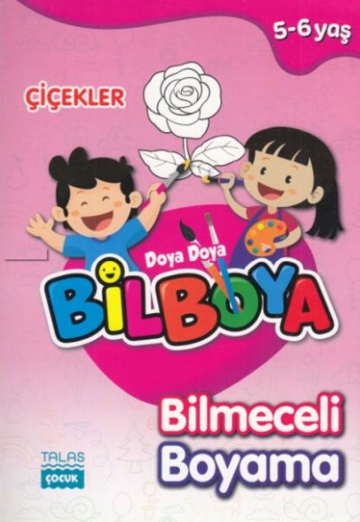 Doya Doya Bil Boya - Bilmeceli Boyama Çilekler 5-6 Yaş