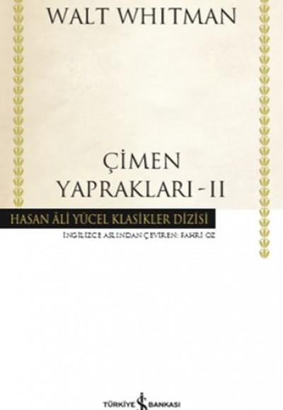 Çimen Yaprakları 2 - Hasan Ali Yücel Klasikleri (Ciltli)