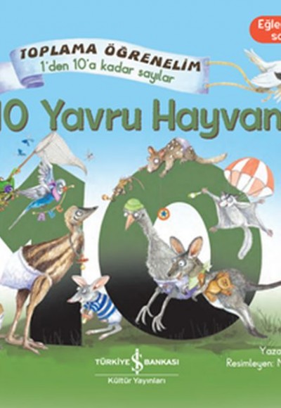 10 Yavru Hayvan - Toplama Öğrenelim 1'den 10'a Sayılar