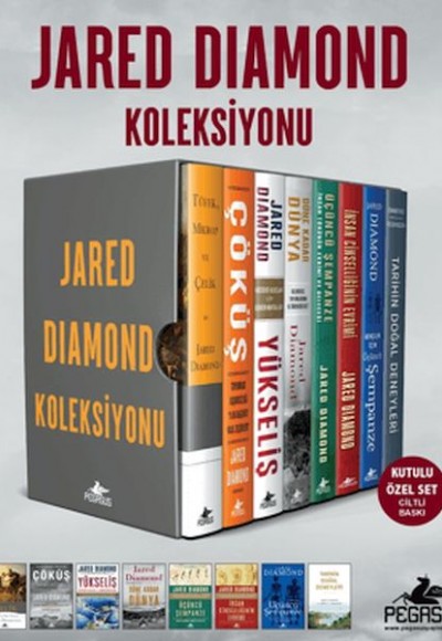 Jared Diamond Koleksiyonu Kutulu Özel Set (8 Kitap - Ciltli)