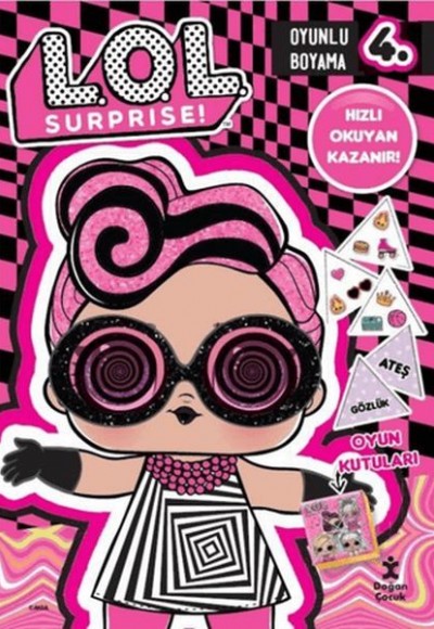 Lol Surprise! Oyunlu Boyama 4 - Hızlı Okuyan Kazanır! Lol Surprise! Oyunlu Boyama 4 - Hızlı Okuyan Kazanır!