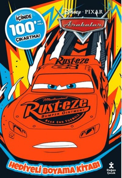 Disney Arabalar 100+ Çıkartma Hediyeli Boyama Kitabı Disney Arabalar 100+ Çıkartma Hediyeli Boyama Kitabı