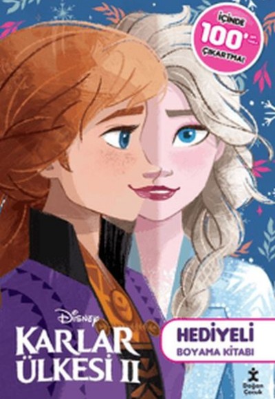 Disney Karlar Ülkesi 2 100+ Çıkartma Hediyeli Boyama Kitabı Disney Karlar Ülkesi 2 100+ Çıkartma Hediyeli Boyama Kitabı