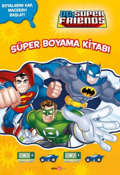 Dc Super Friends Süper Boyama Kitabı