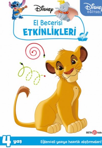 Disney Eğitsel Simba El Becerisi Etkinlikleri Yazıya Hazırlık