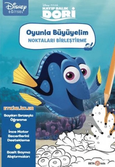Disney Eğitsel Oyunla Büyüyelim Noktaları Birleştirme - Kayıp Balık Dori
