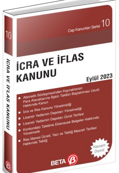 Cep 10 - İcra ve İflas Kanunu