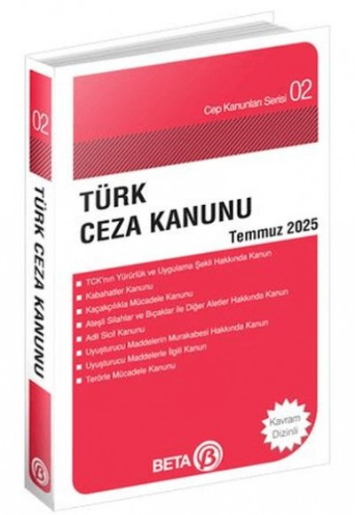 Cep Kanunu Serisi 02 - Türk Ceza Kanunu Cep Kanunu Serisi 02 - Türk Ceza Kanunu