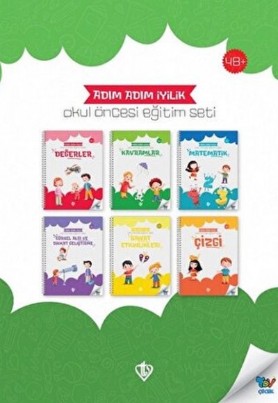 Adım Adım İyilik Okul Öncesi Eğitim Seti (6 Kitap)