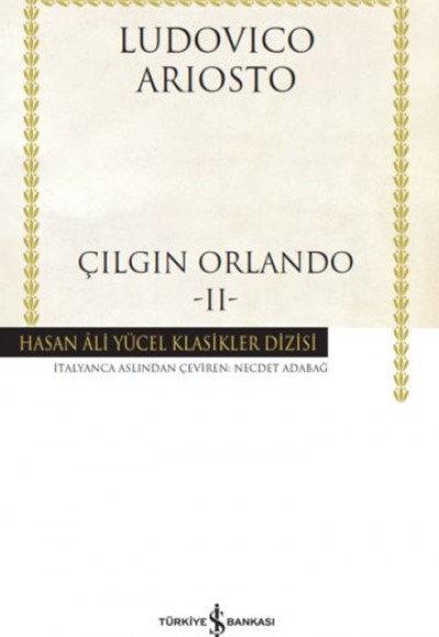 Çılgın Orlando II - Hasan Ali Yücel Klasikleri (Ciltli)