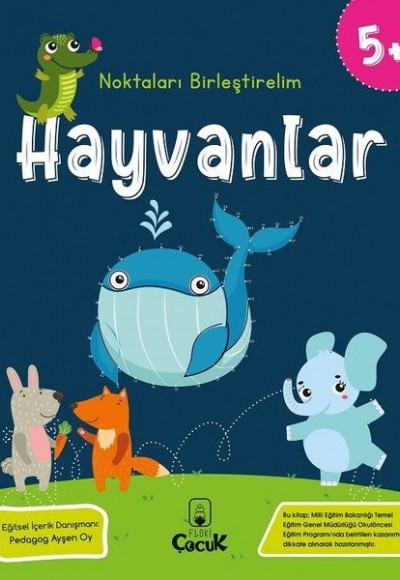 Noktaları Birleştirelim - Hayvanlar +5 Yaş