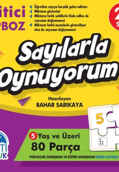 Sayılarla Oynuyorum - Eğitici Yapboz