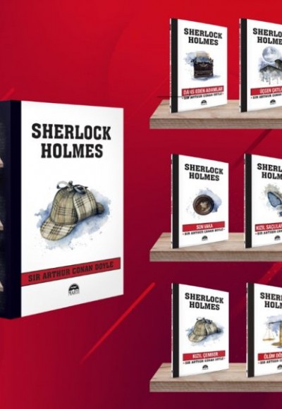 Sherlock Holmes - Şapka (6 Kitap Kutulu Set)