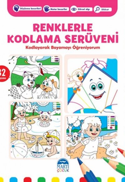 Renklerle Kodlama Serüveni 5 - Kodlayarak Boyamayı Öğreniyorum