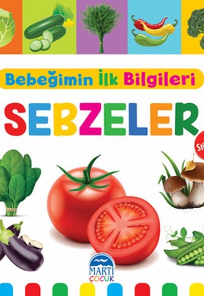 Bebeğimin İlk Bilgileri - Sebzeler (Sticker’lı)