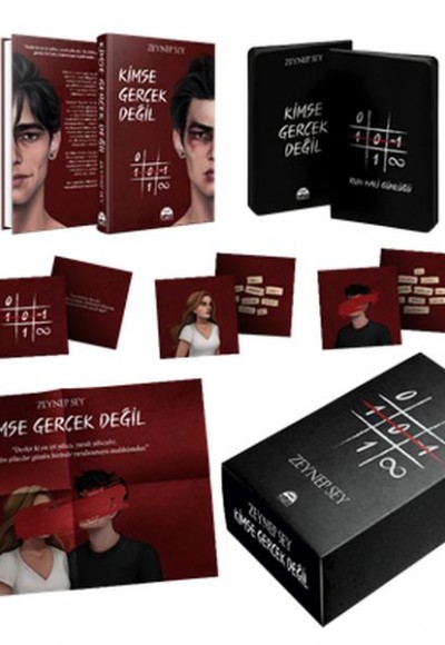 Kimse Gerçek Değil (Kutulu Ciltli)