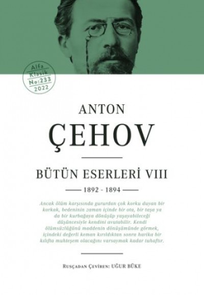 Anton Çehov Bütün Eserleri 8 (Ciltli)