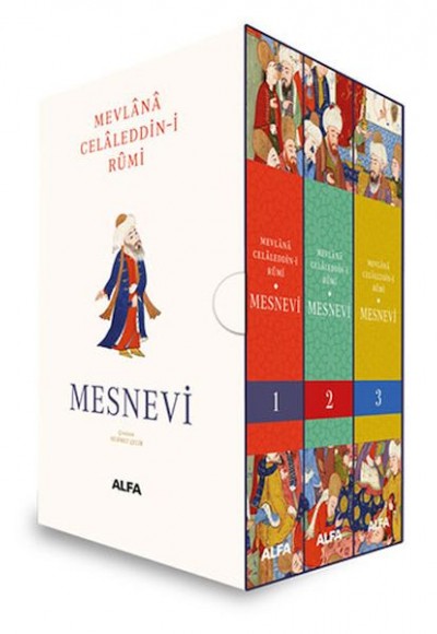 Mesnevi 1-2-3 (Kutulu Set)